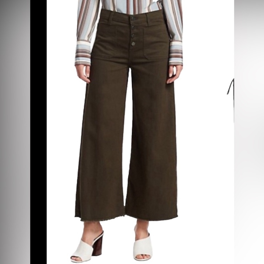 Elizabeth and James Carmine Cropped
Button Fly Wide Leg Jeans Size 26. C… - Picture 2 of 15